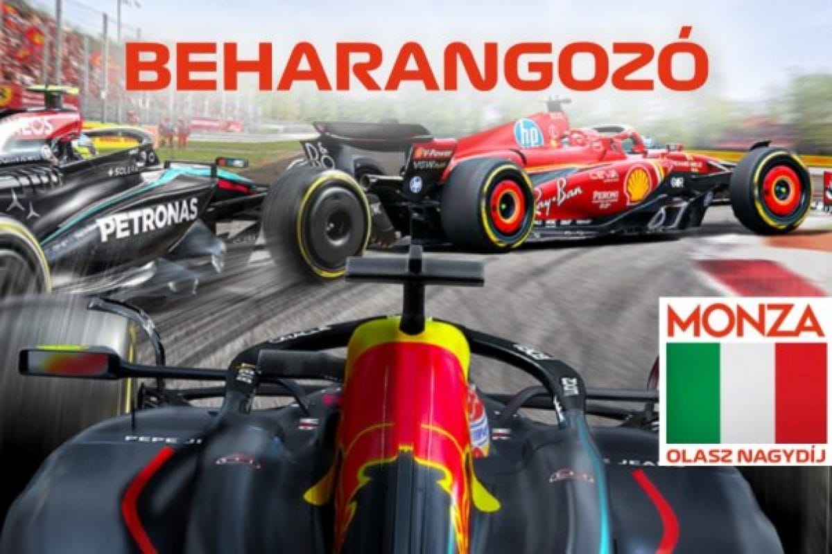 Beharangozó: Jön az F1-es Olasz Nagydíj!