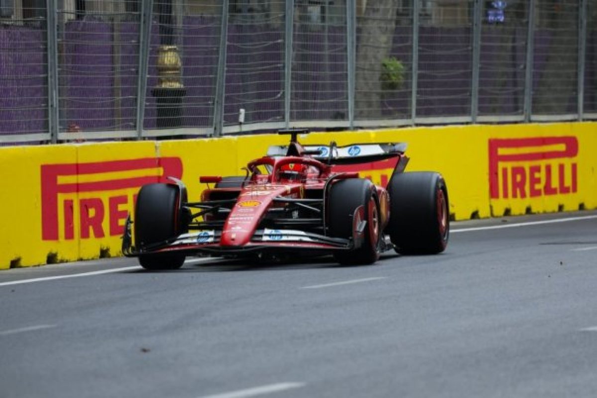 Leclerc megint a bakui pole-ban, Norris kiesett a Q1-ben