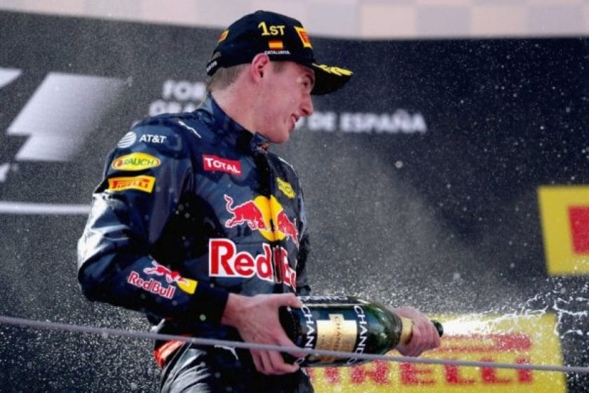 Verstappen felidézte első futamgyőzelmét