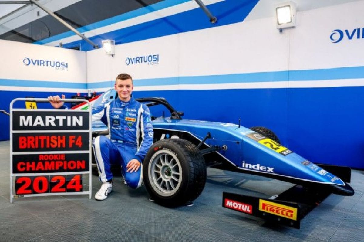 Molnár Martin: Az újoncok bajnoka a brit F4-ben