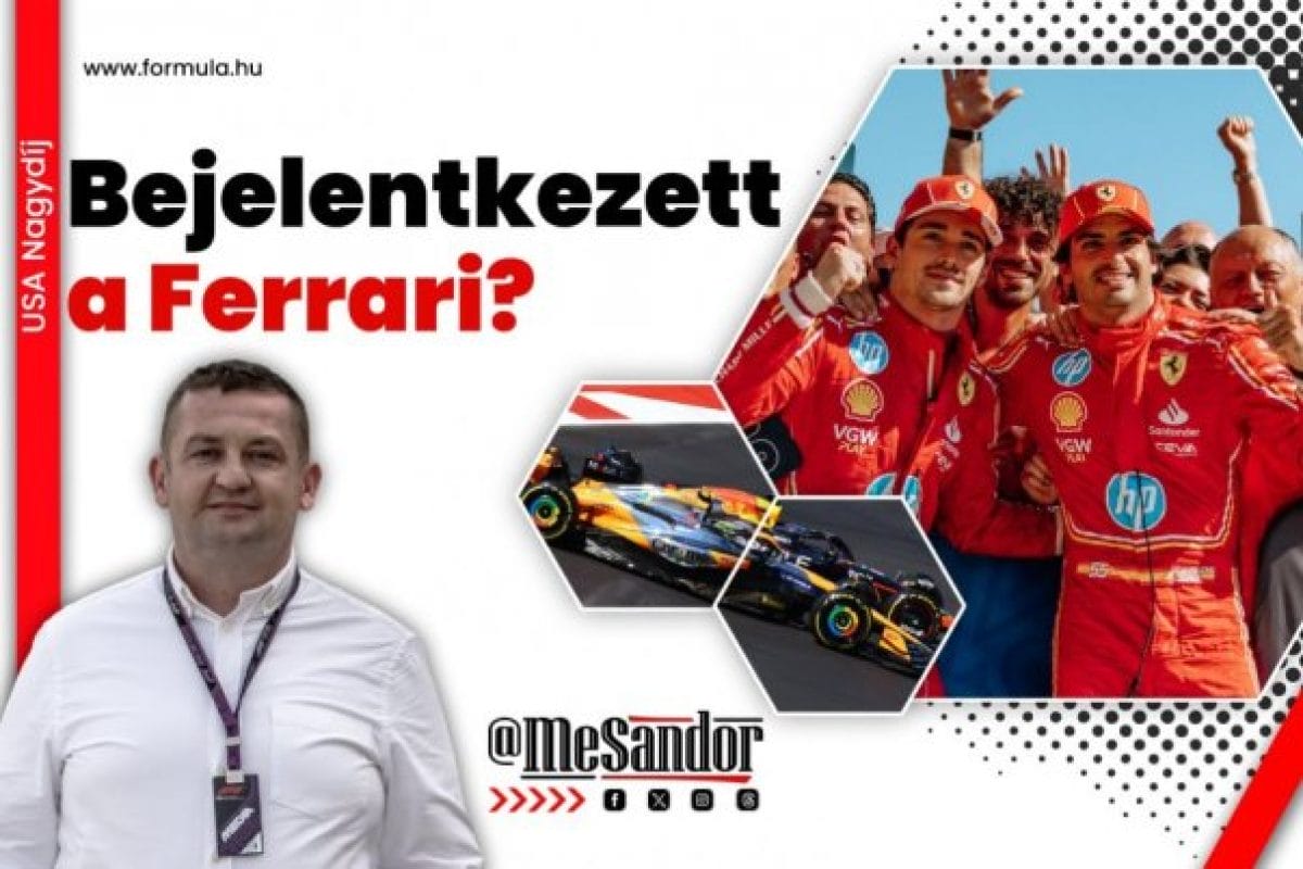 A Ferrari visszatérés az USA Nagydíjon?