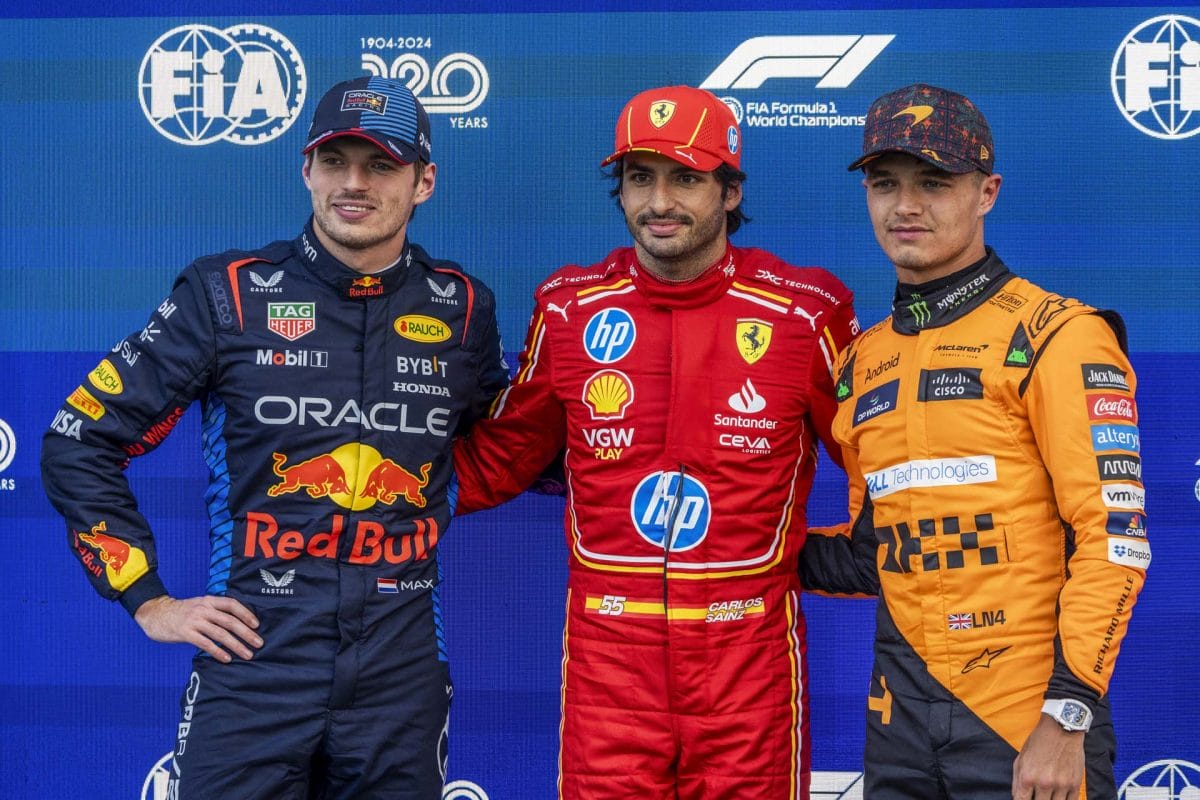 Az F1-es Mexikói Nagydíj végleges rajtrácsa