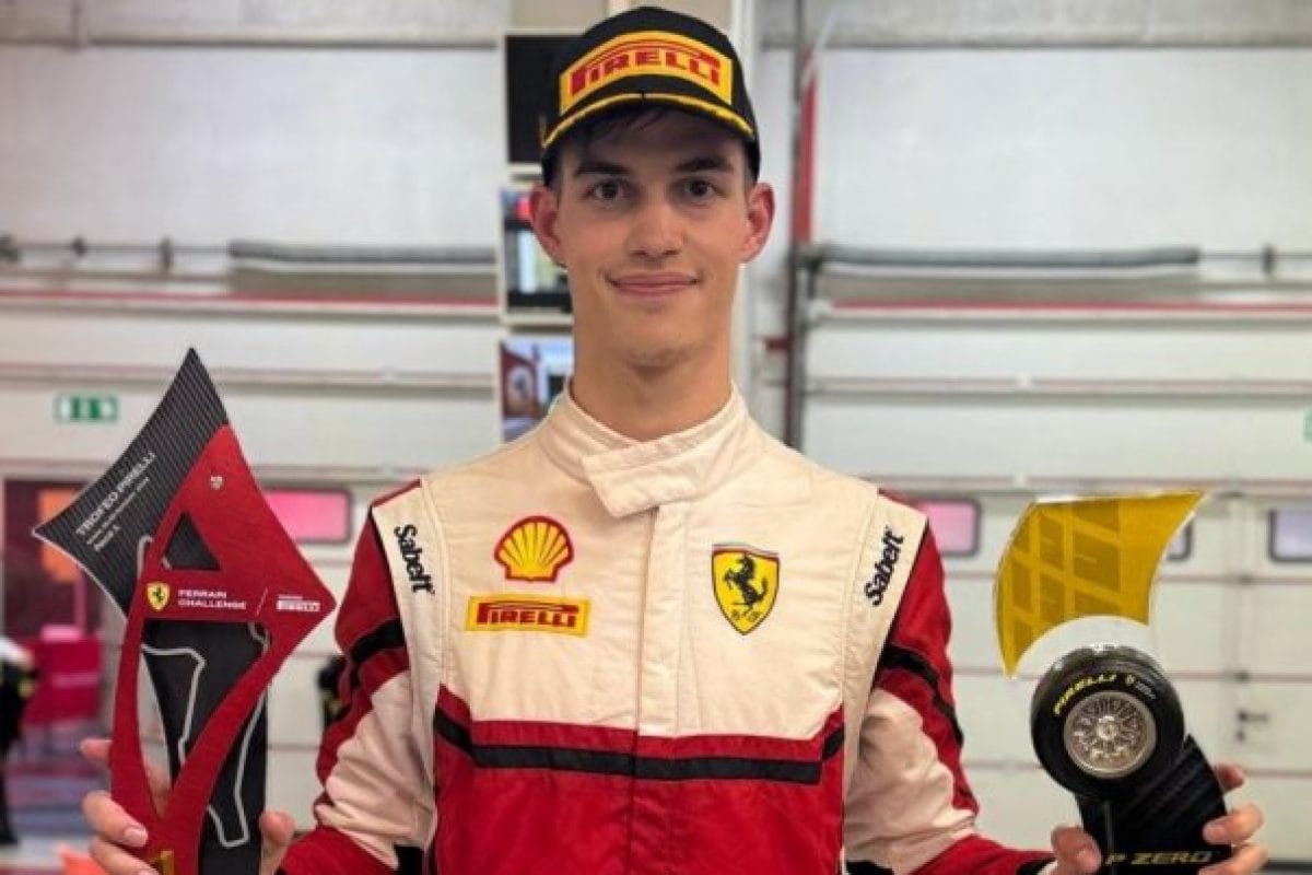 Válint Bence diadala Imolában: Első helyezést ért el a Ferrari Challenge Europe Trofeo Pirelli sorozat legutóbbi futamán