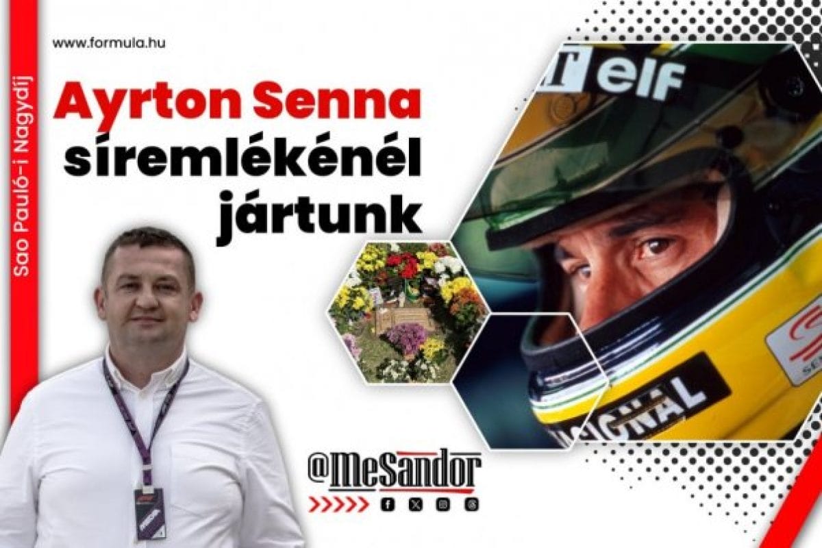 Ayrton Senna emlékére: Utazás a síremlékéhez Sao Paulóban