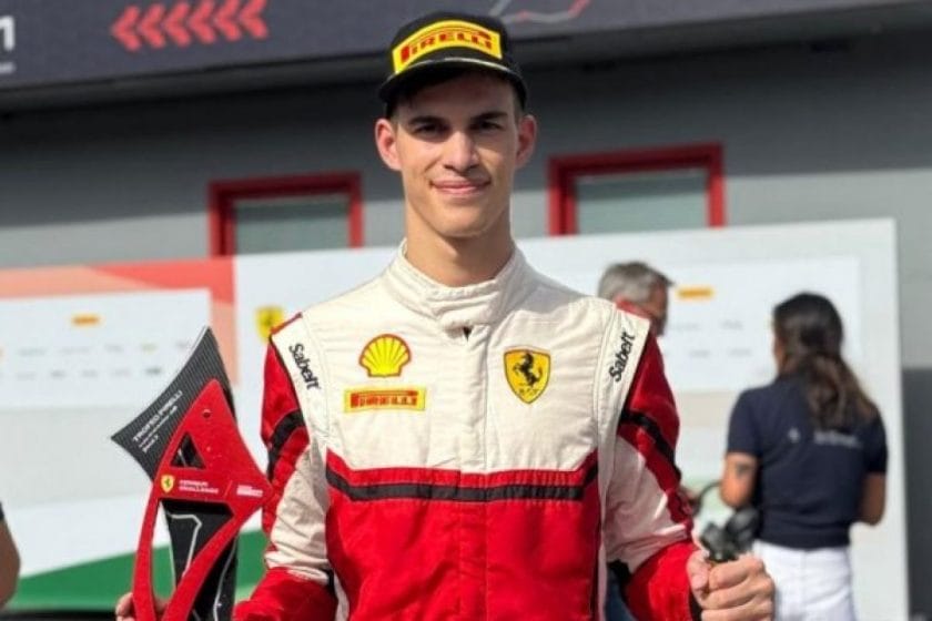 „Válint Bence briliánsan zárta a szezont: második helyen végzett a Ferrari Challenge Europe Trofeo Pirelli bajnokságban!”