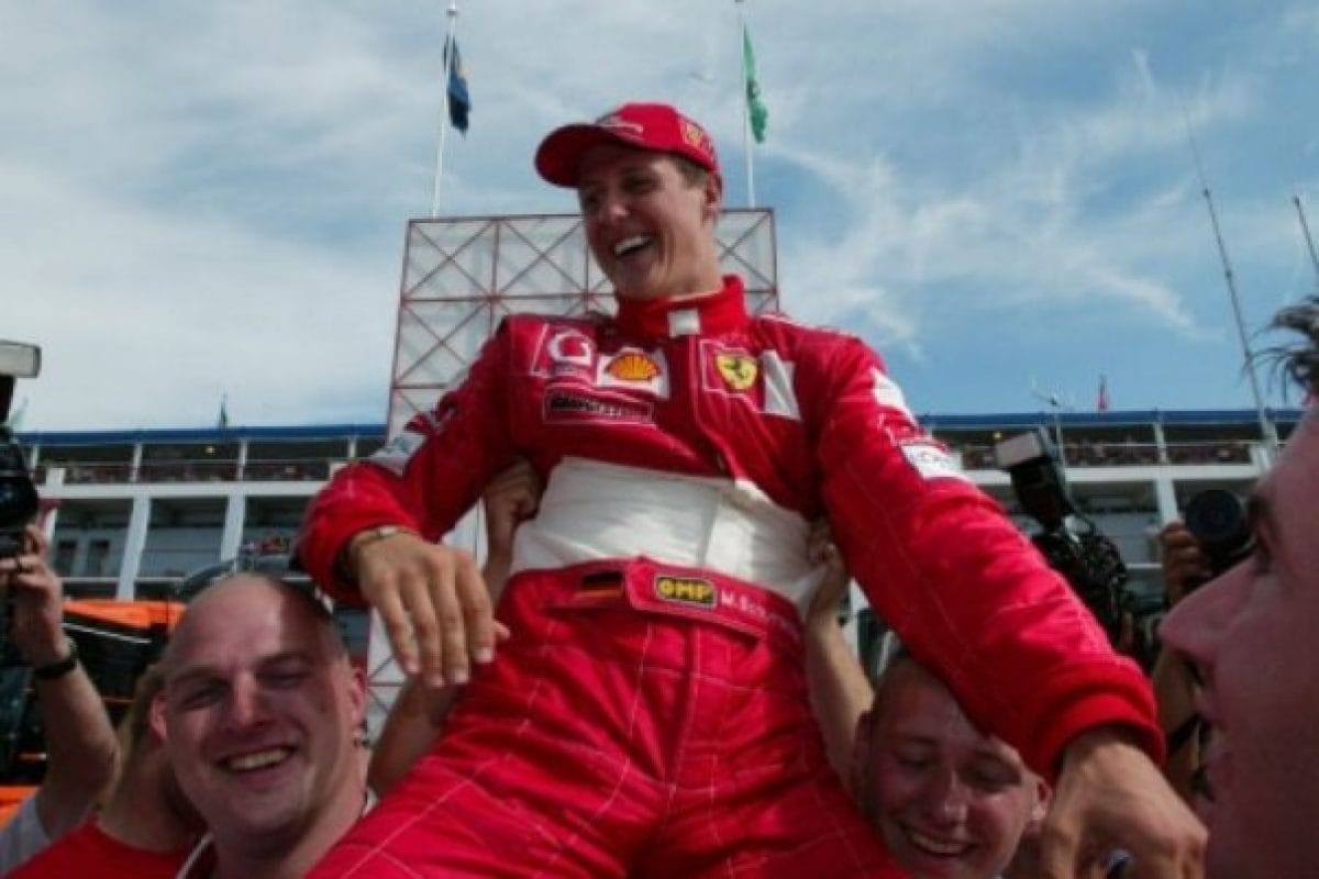 Az F1-Archív: Schumacher súlyproblémái