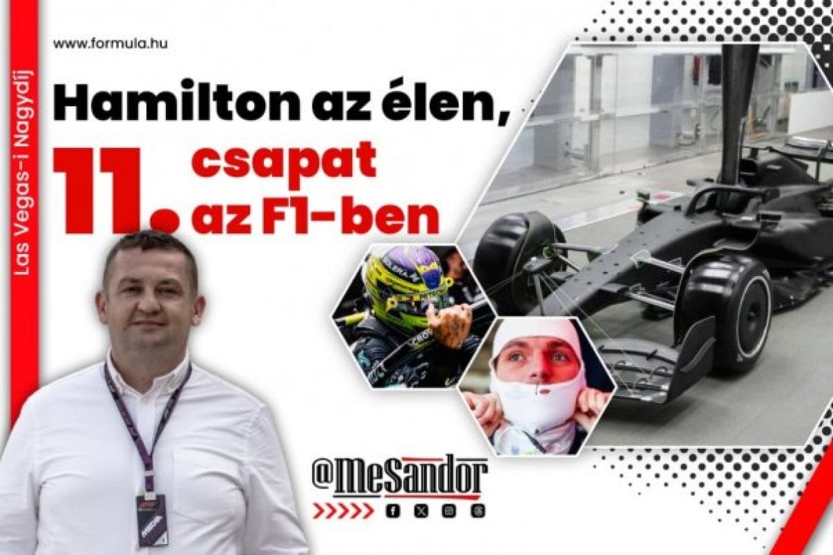 Lélegzetelállító verseny: Hamilton vezet az F1-ben, a 11. helyen a csapata