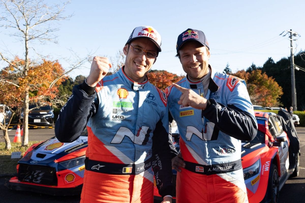 Mikkelsen örül barátja, Thierry Neuville világbajnoki címének