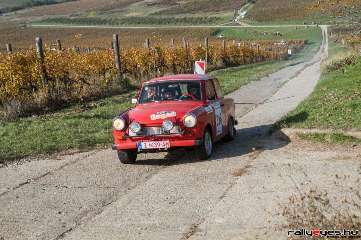 Győzelem a Zemplénben: Ripszám Ernő és a Trabant hősiesen célba ért!