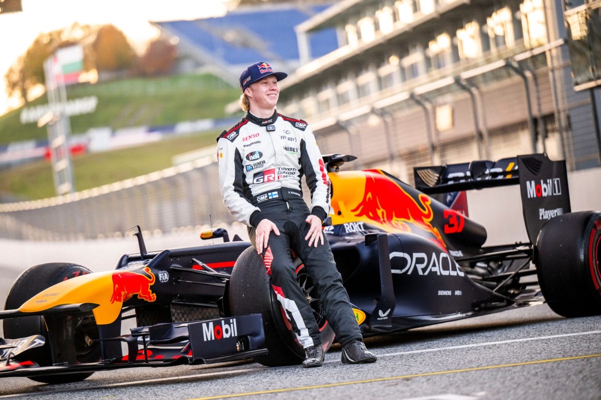 Kalle Rovanperä Formula–1-es autót vezetett a Red Bull Ringen