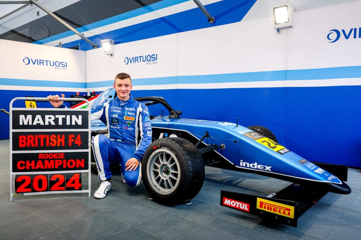 Két sorozatban is indul Molnár Martin az idén, a brit F4-ben a bajnoki címet célozza meg