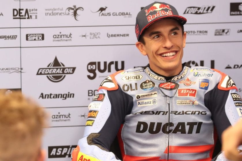 A Gresini csapat hősiessége: Marc Márquez megtartásáért mindent megtettek