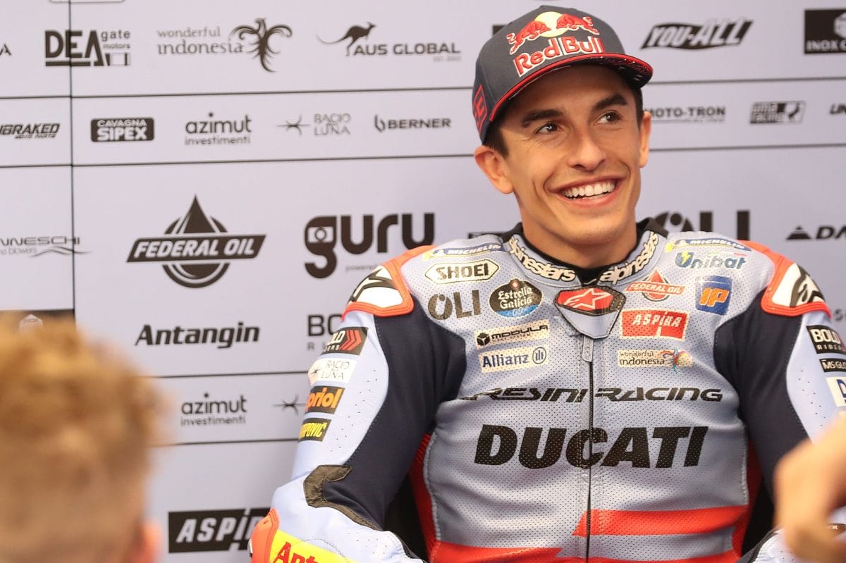 A Gresini csapat hősiessége: Marc Márquez megtartásáért mindent megtettek