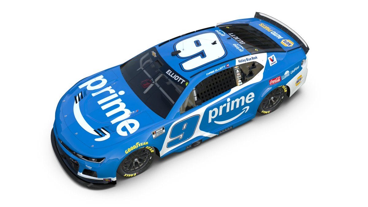 Az Amazon Prime beállt Chase Elliott mögé –