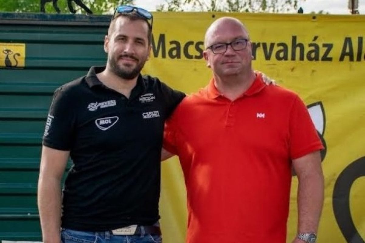 Blahó László kompolti polgármester, Kiss Norbi Európa-bajnok autóversenyző: irány Diósförgepatony!