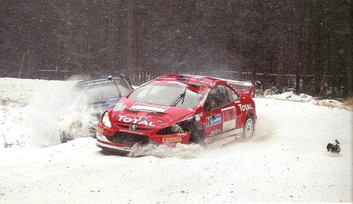 Húsz éve vívott epikus csatát Solberg és Grönholm a Svéd Rallyn