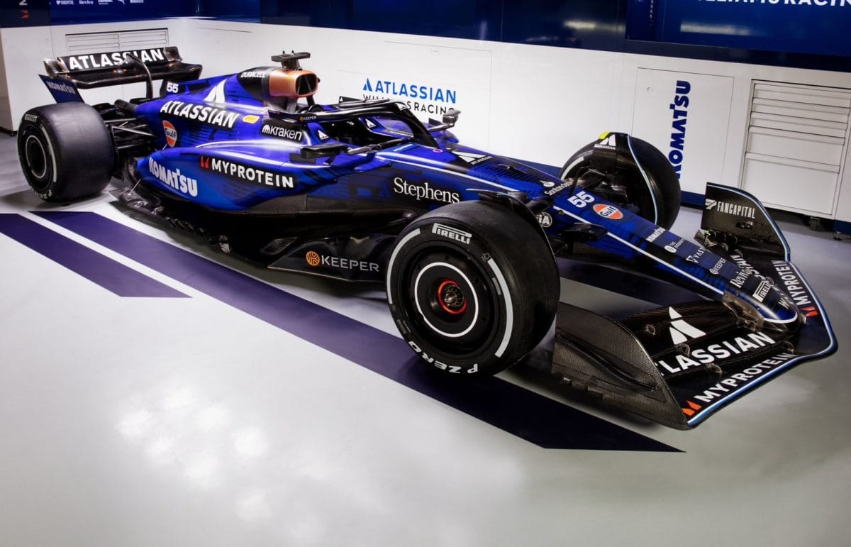 A Williams F1 csapat bemutatta 2025-ös versenyautóját