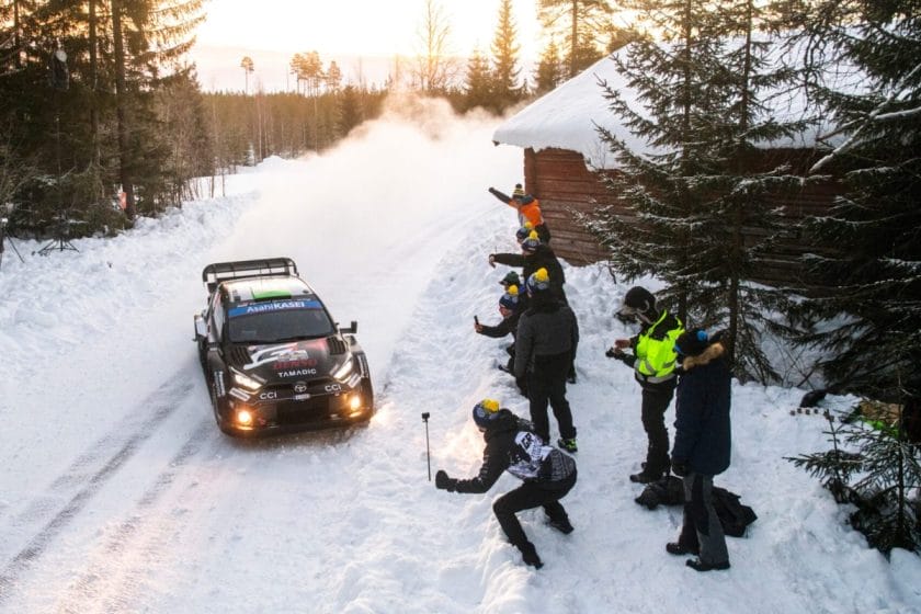 Az Elfyn Evans vezette Toyota kettős győzelmet aratott a Svéd Rallyn