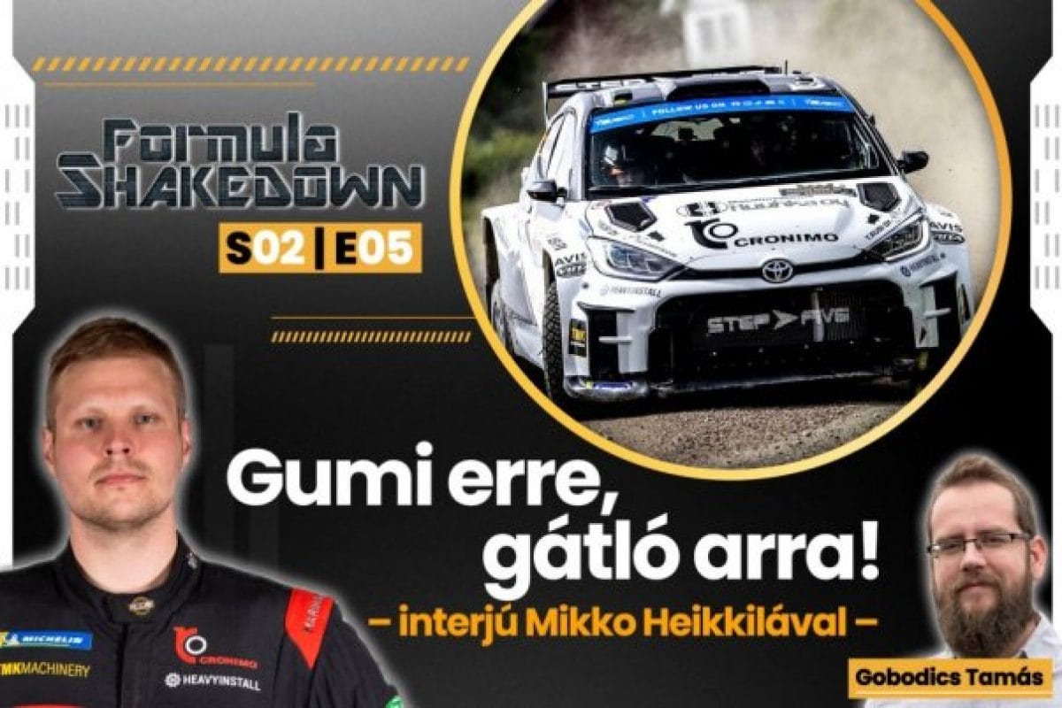 Formula Shakedown: „A Rally Hungary volt a kedvenc!” – interjú Mikko Heikkilával