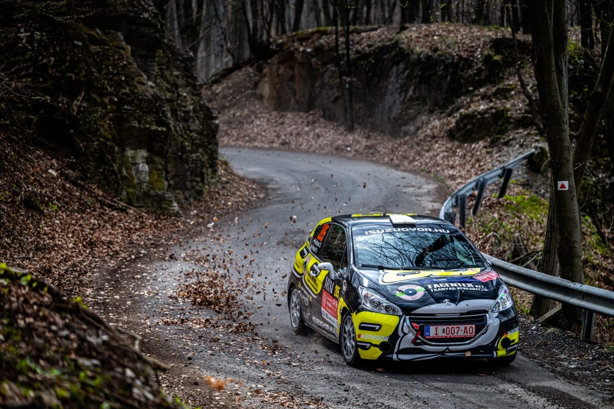 Ilyen volt belülről Faltusz Dávid győzelme a Diósgyőr Rallyn