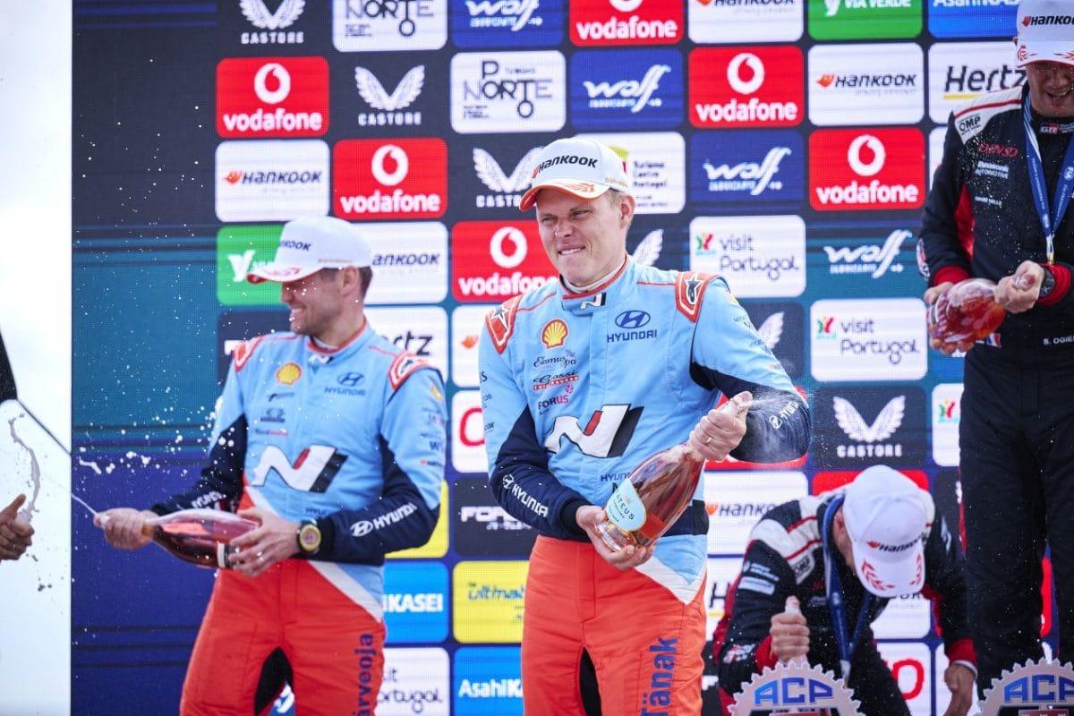 Az optimizmus felülírta a második helyet – Tanak elégedett a Portugál Rally teljesítményével