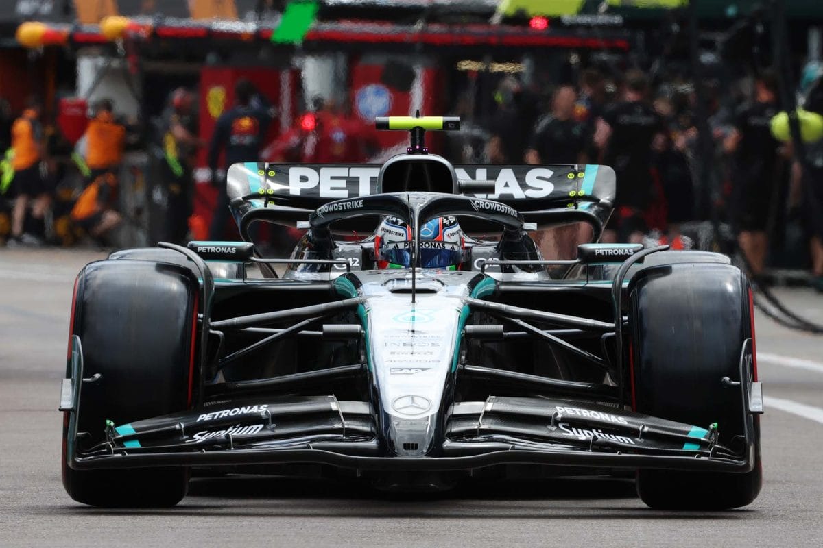 Antonelli küszködik a Mercedes egyensúlyával Monacóban