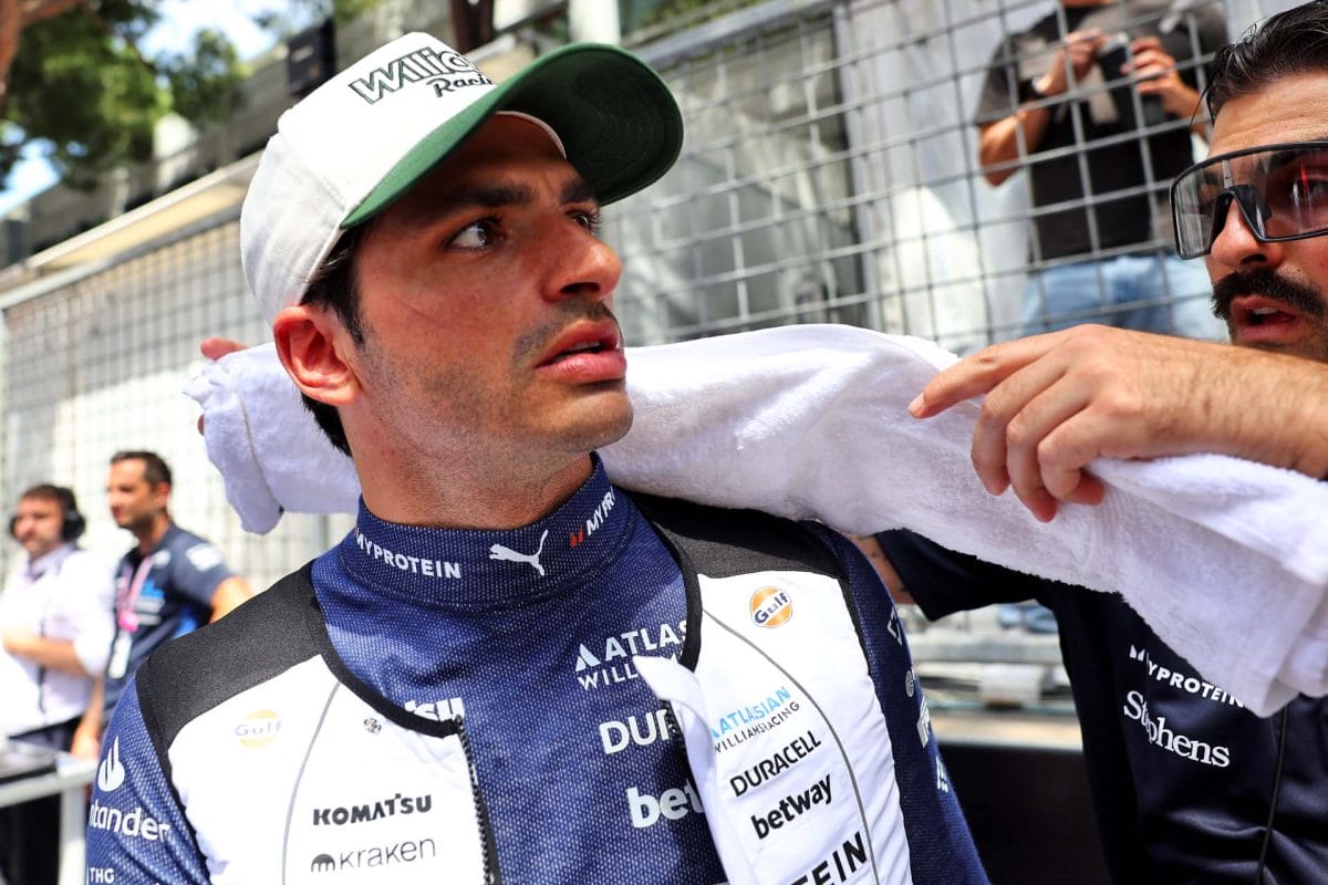 Sainz balszerencsés hazai időmérőn: a spanyol versenyzőnek nem kedvezett a szerencse