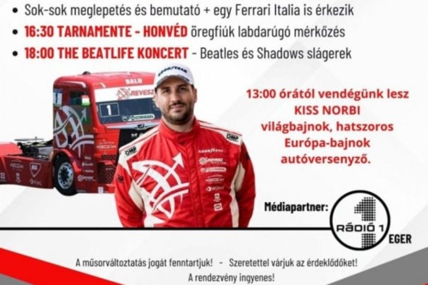 Kiss Norbi szombaton Kompolton és az egri Cicuskám Cat-Caféban: egy nap két különleges helyszínön