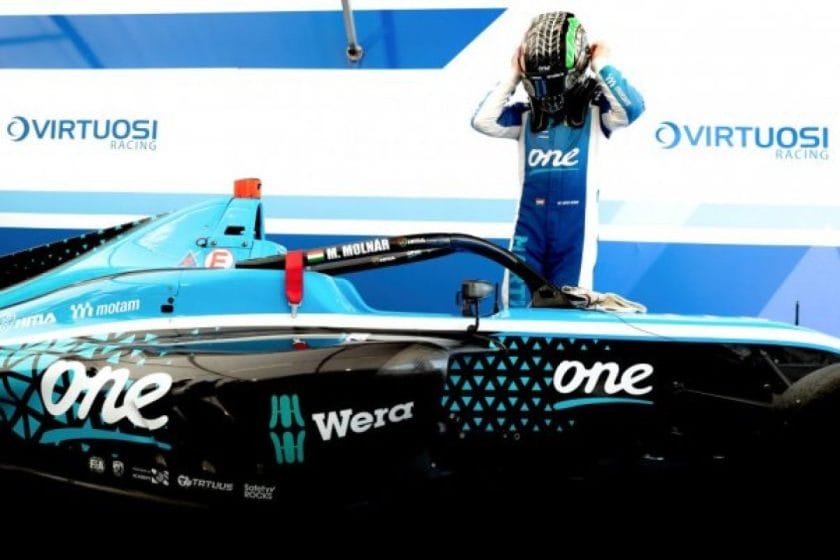 Molnár Martin szenzációs győzelmet aratott a F4-ben a Silverstone-ban