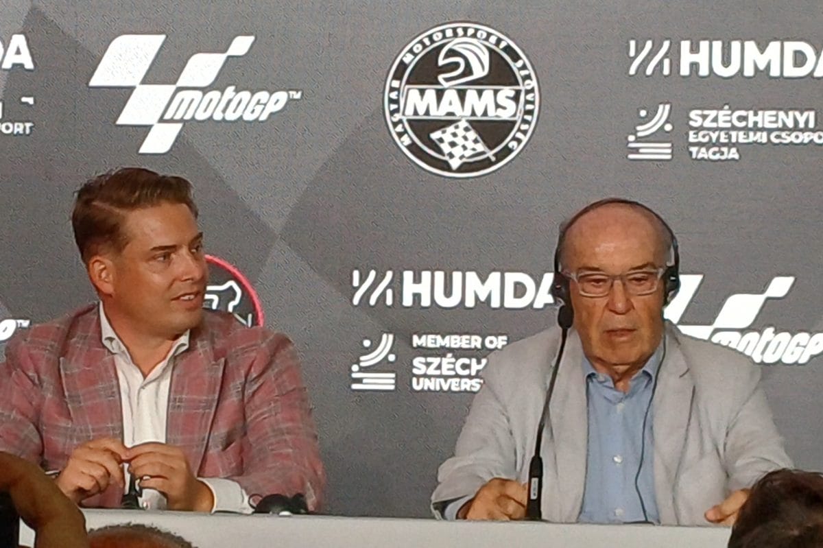 A Dorna vezérigazgatója nyugodt a Magyar Nagydíj miatt: minden a tervek szerint halad