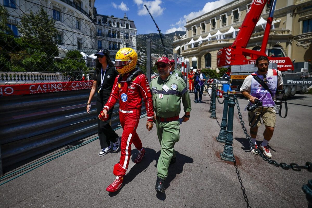 Leclerc csúcson, Hamilton baleset a monacói szabadedzésen: videó bizonyítja