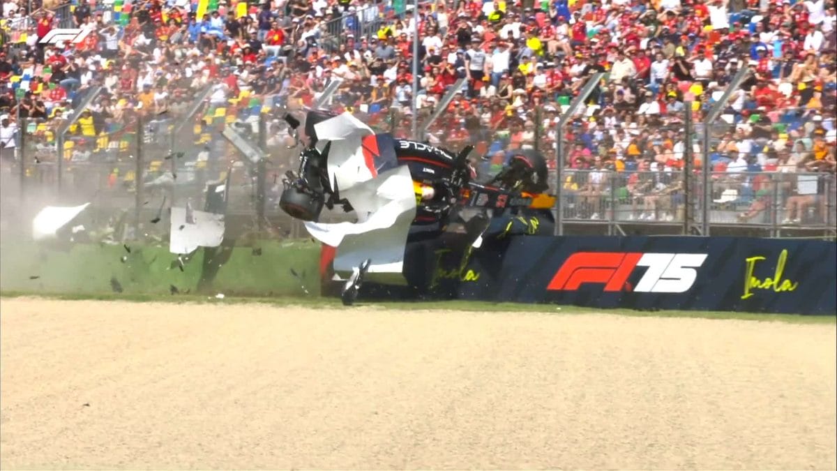 Az Imolai Védőháló Megakadályozta Tsunoda Red Bullját a Szaltóban