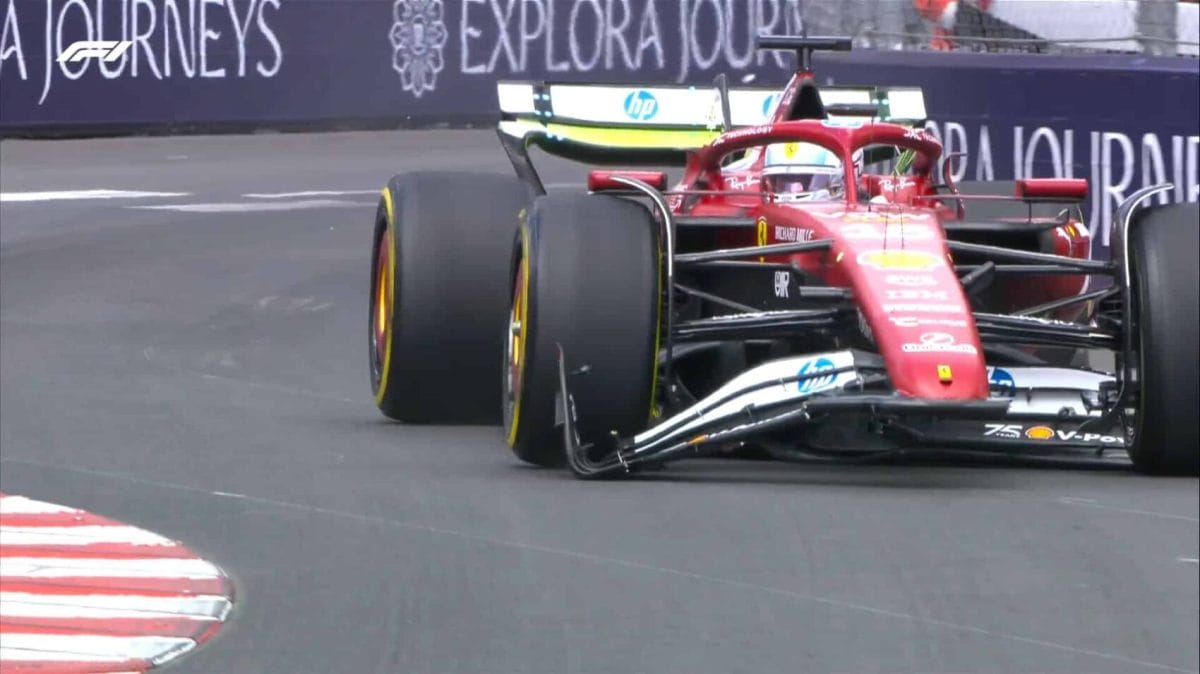 Leclerc súlyos balesete Monacóban: Strollt találta telibe az első edzésen