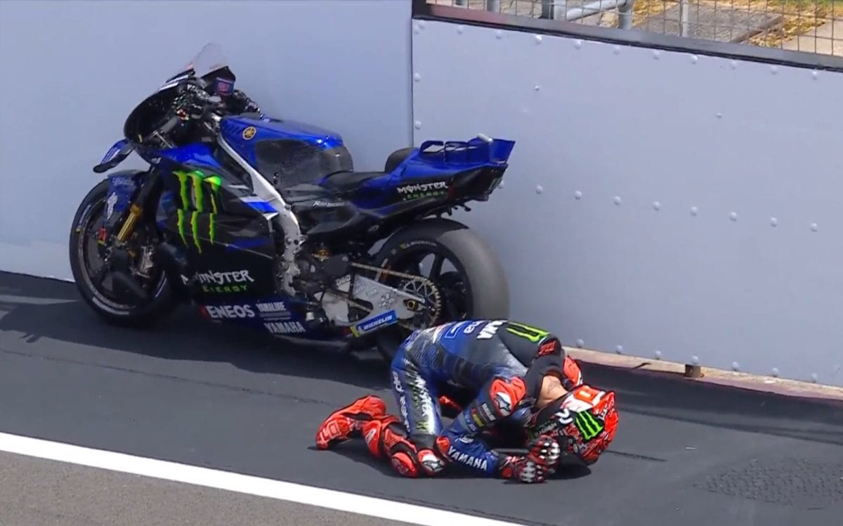 A Cikk címe: „Quartararo keserű csalódása – a kiesés okát rejtett történetek árnyékolják be