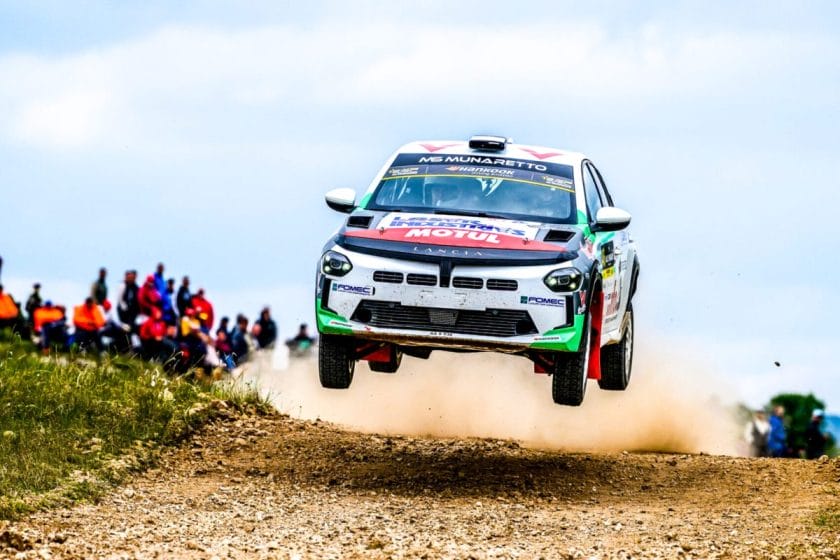 Vegyes teljesítmény a Rally4-es Lancia első szereplése az Európa-bajnokságon