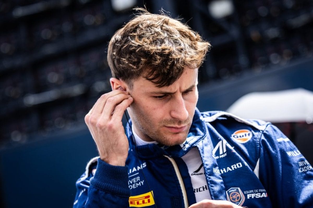 Williams F3-as bajnoka bemutatkozik az F1-es nagydíjhétvégén