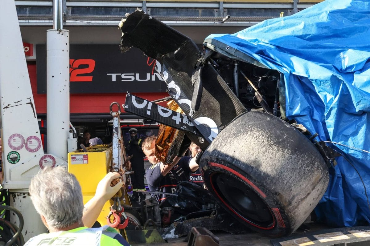 A Red Bull csapatát Marko veszélybe sodorta Tsunoda balesete