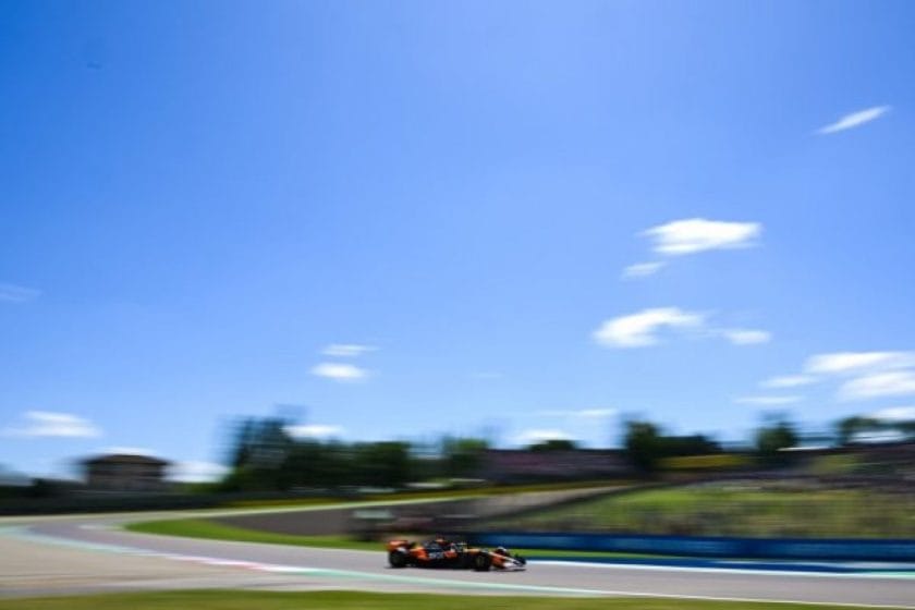 Az F1-es Emilia-romagnai Nagydíj élő harmadik szabadedzése