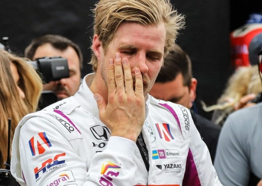 Ericsson elrabolták a második helyét az Indy 500-on