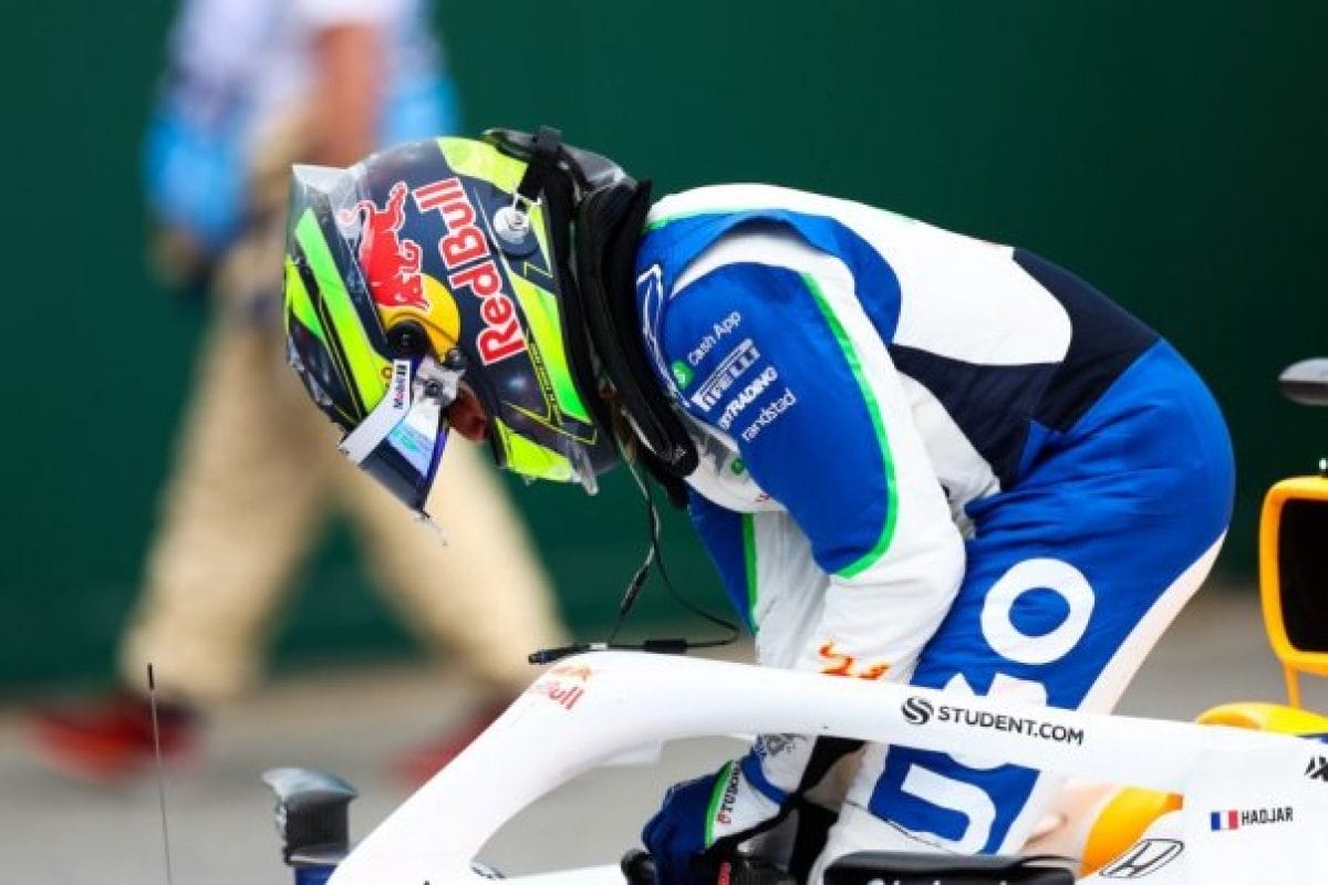 Hadjar Tsunodáról: A P20-nél hatékonyabb generációs ugrás a jövőbe