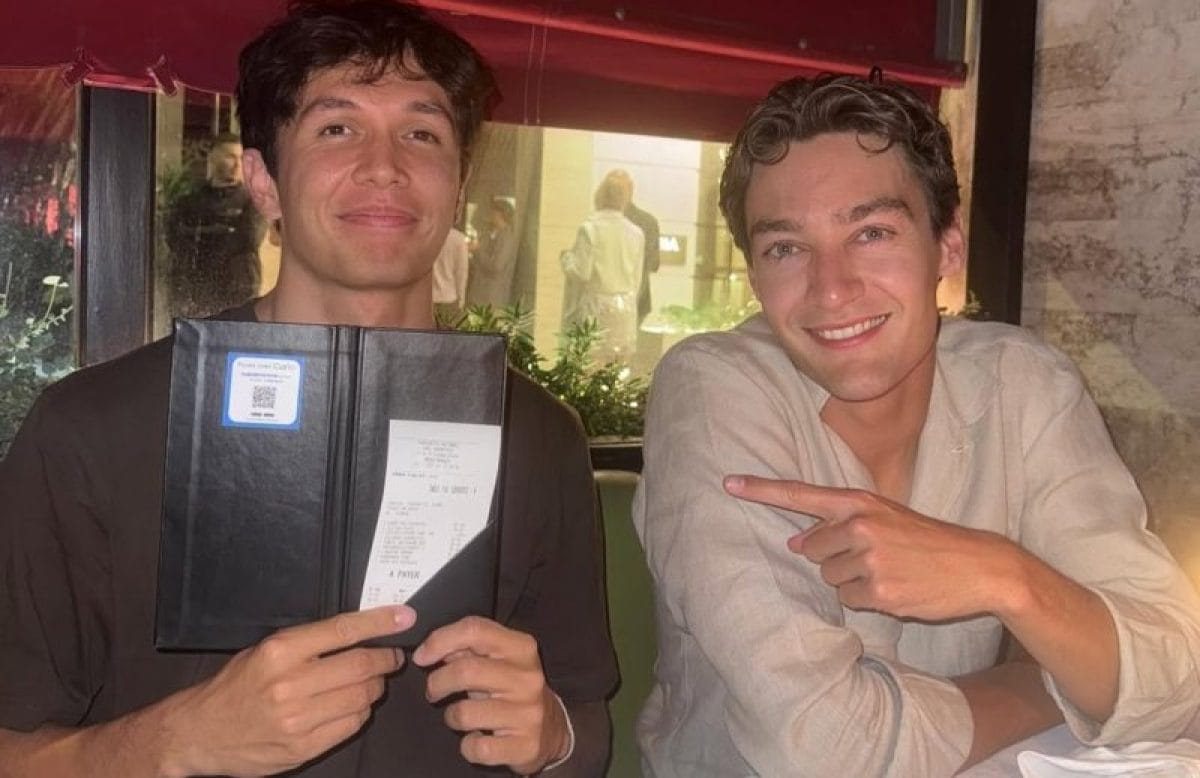 Az exkluzív vacsora: Albon és Russell legdrágább ételét rendelték