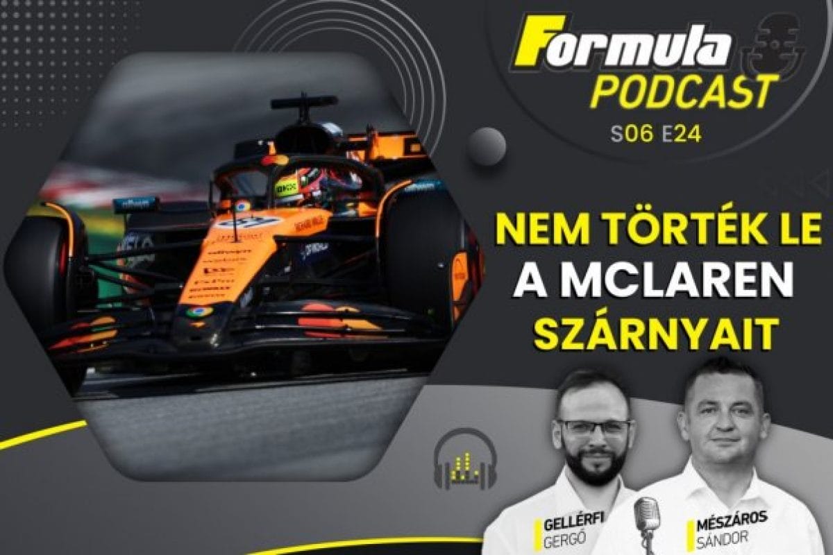 McLaren: Sikeresen repül a podcastban