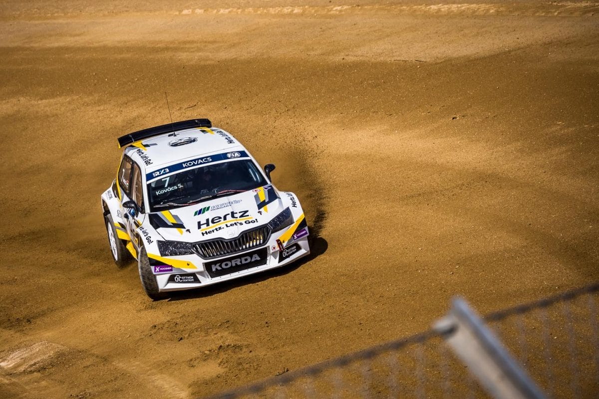 A magyar pilóták dobogós és döntős szereplése a Rallycross Európa-bajnokságon