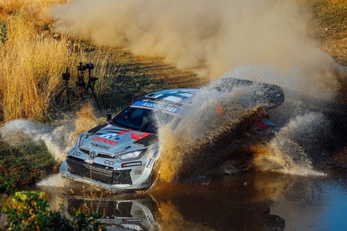 Az „Adrenalinnal teli kezdés az Akropolisz Rallyn a Toyota csapatával