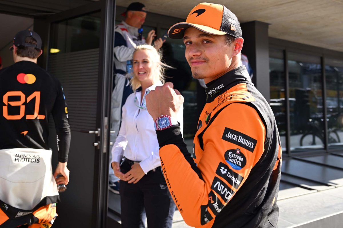 Norris: Ez volt az év legjobb időmérője!