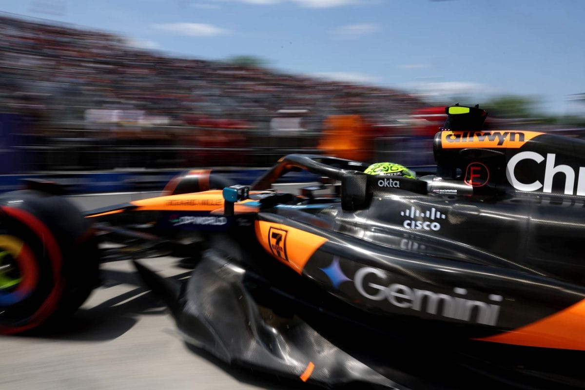 Norris brilliant formában az utolsó montreali edzésen, Leclerc pedig követi őt