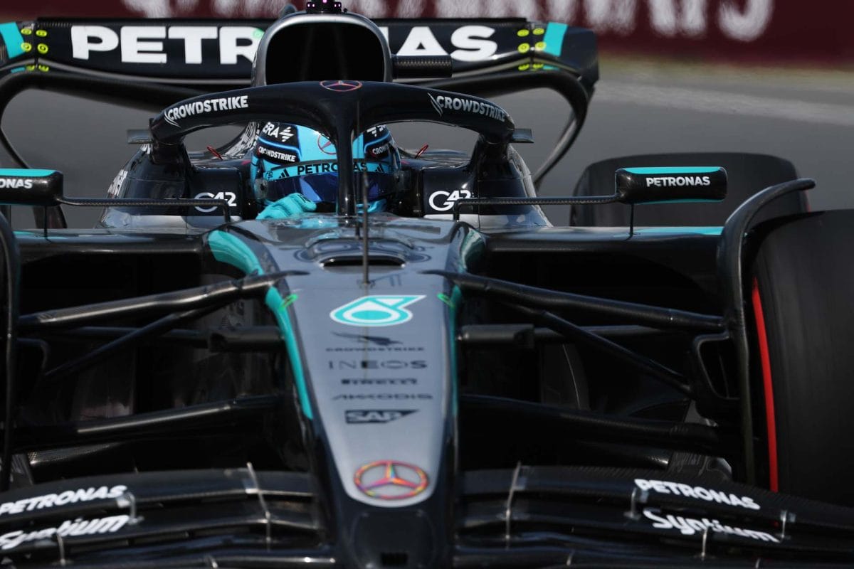 Russell szoros csatában Norris előtt Kanadában, Leclerc autótörése zavarta a versenyfutást