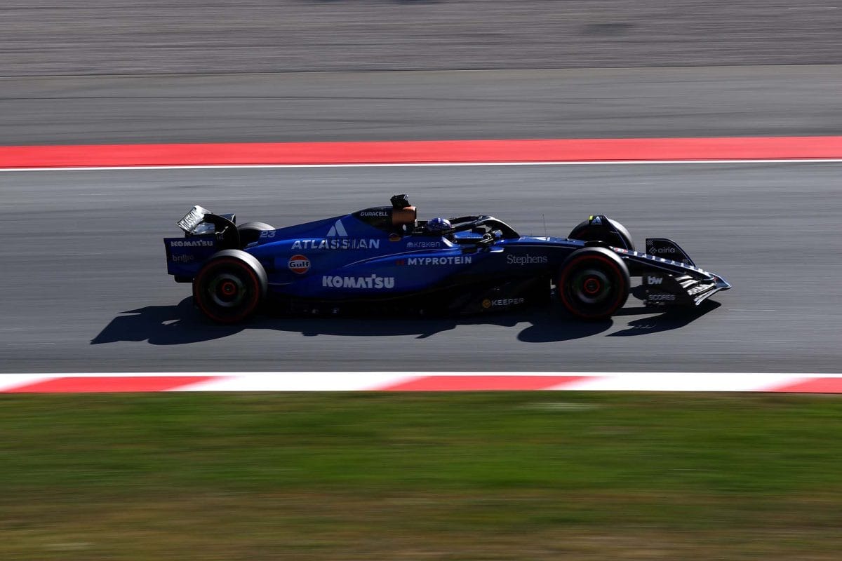 A Williams csapat szenvedett Barcelona versenyén