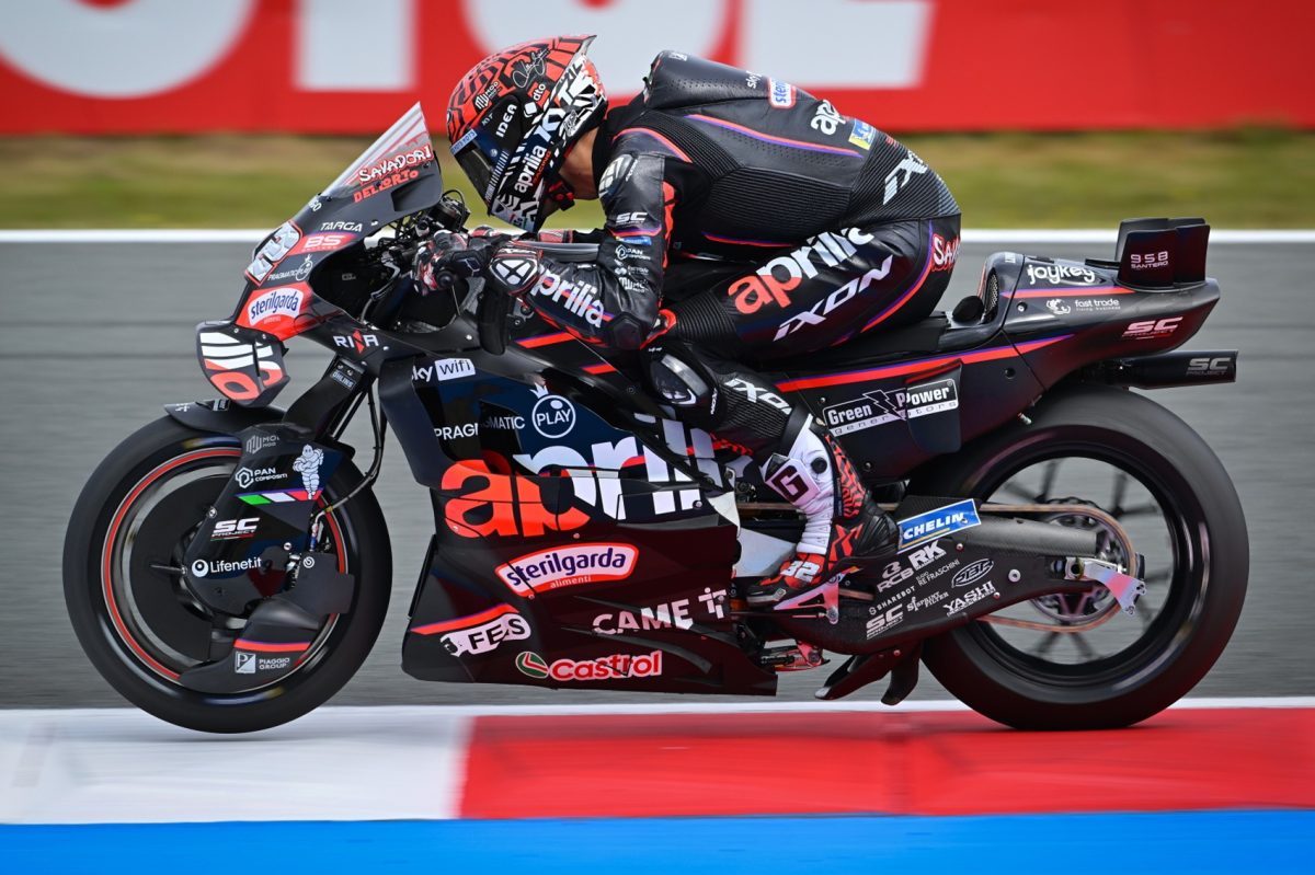 Büntetés miatt veszítette el az Aprilia-pilóta idei legjobb sprinteredményét