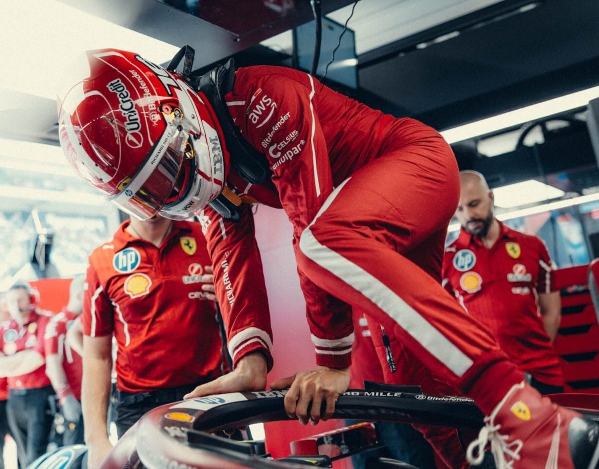 Az esélyes győzelem veszélyben: Charles Leclerc és a Ferrari küzdelme a barcelonai dobogóért